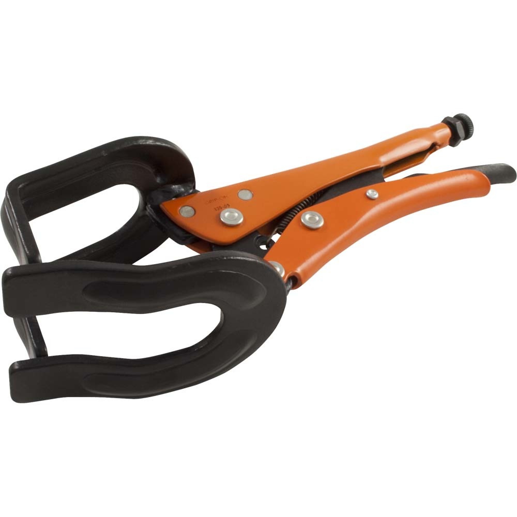 Grip-on, 9in. Locking U-clamp, 2-15/16in. Jaw Opening, Pieces (qty.) 1 Material Alloy Steel, Jaw Capacity 2.36 in, Model# 125-09